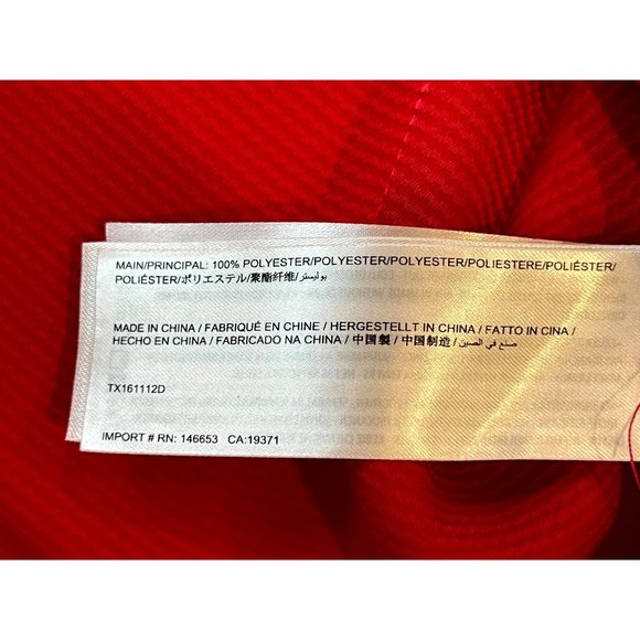 The Fifth Label Women's Casual Shift Dress Back Keyhole Short Sleeves Red SZ M - Picture 8 of 8